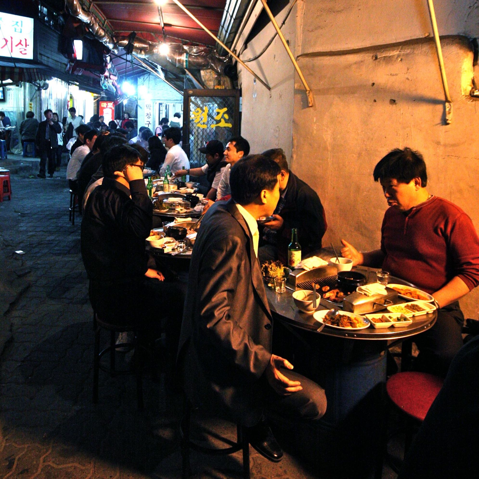 Découverte de la street food à Séoul